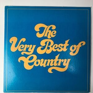 The Very Best Of Country Vintage vinyl record album LP